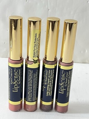 LOT OF 4 LipSense By SeneGence Long Lasting Liquid Lip Color New&Sealed