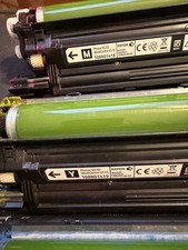Lot 4-Genuine Xerox CYMK Drum Cart Phaser 6510/6515 108R01417, 1418, 1419, 1420