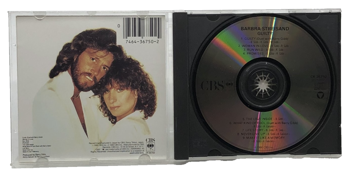 Barbra Streisand - Guilty CD 1980 Japan Import Pop CBS | eBay