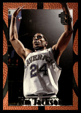 1994-95 Topps Embossed Jim Jackson #20 Dallas Mavericks NBA Basketball