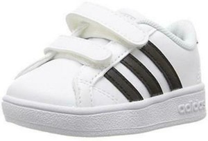 toddler boy white adidas