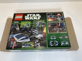 LEGO&reg; Star Wars 75022-1 - Mandalorian Speeder Instructions and Box 100% Complete