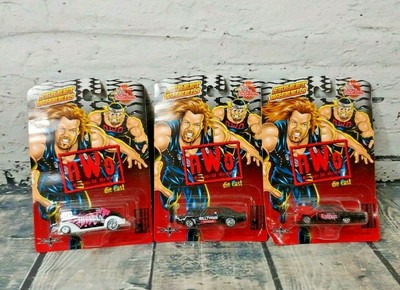 NEW Lot of 3 Racing Champions Street Wheels NWO Diecast Car Hitman, Hogi, Konnan