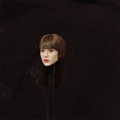 1/6 Girl Anita Mui Mei Yanfang Female Head Carved DIY 12'' Action Figures