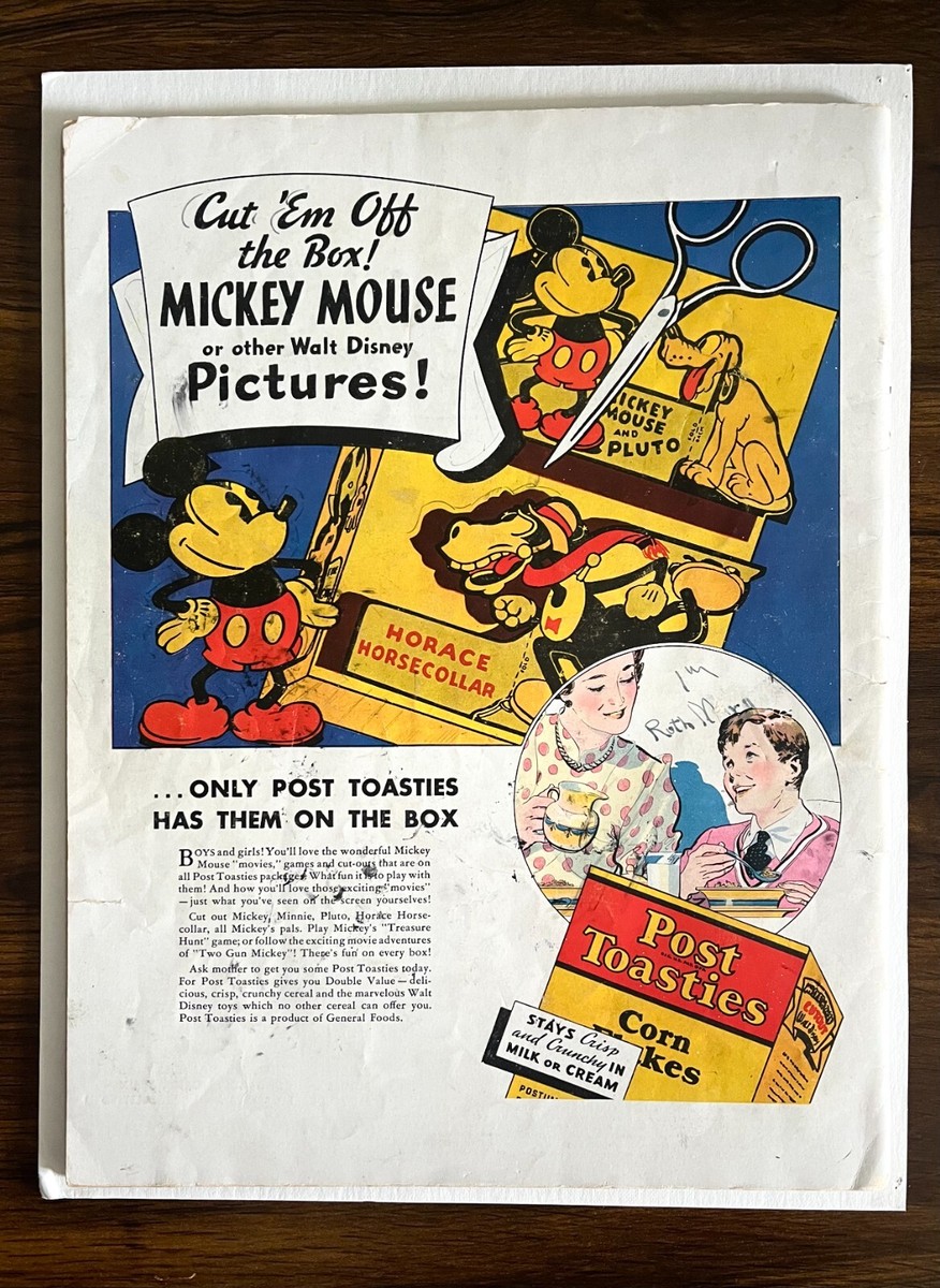 ミッキーマガジン Mickey Mouse Comic Magazine Vol 1 No 1, 1935 1st APPEARANCE