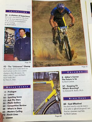 Vélo magazine n°319 du 4/1996; Paris-Roubaix à 100 ans