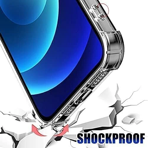 Clear Shockproof Bumper Case For iPhone 16 15 14 13 12 Pro Max 11 Pro  XR XS 8 - Image 4 of 4