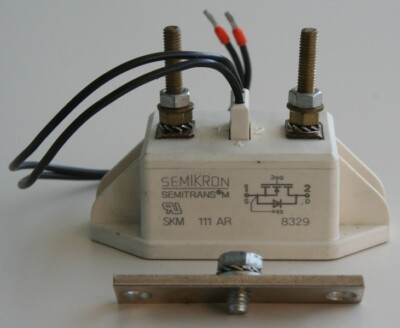 1 Netzteil SKM 111 AR SEMIKRON SKM111AR mit Bügel und Kabel