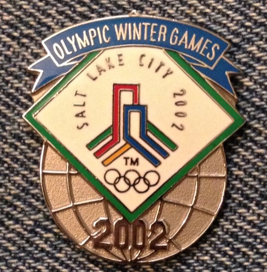 Olympic PinSLC 2002Bid LogoSalt Lake CityLE6000Limited Edition