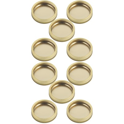  10 Sets Canning Jar Deckel und Ringround -Jar -Ringbänder Set Split Typ Canning