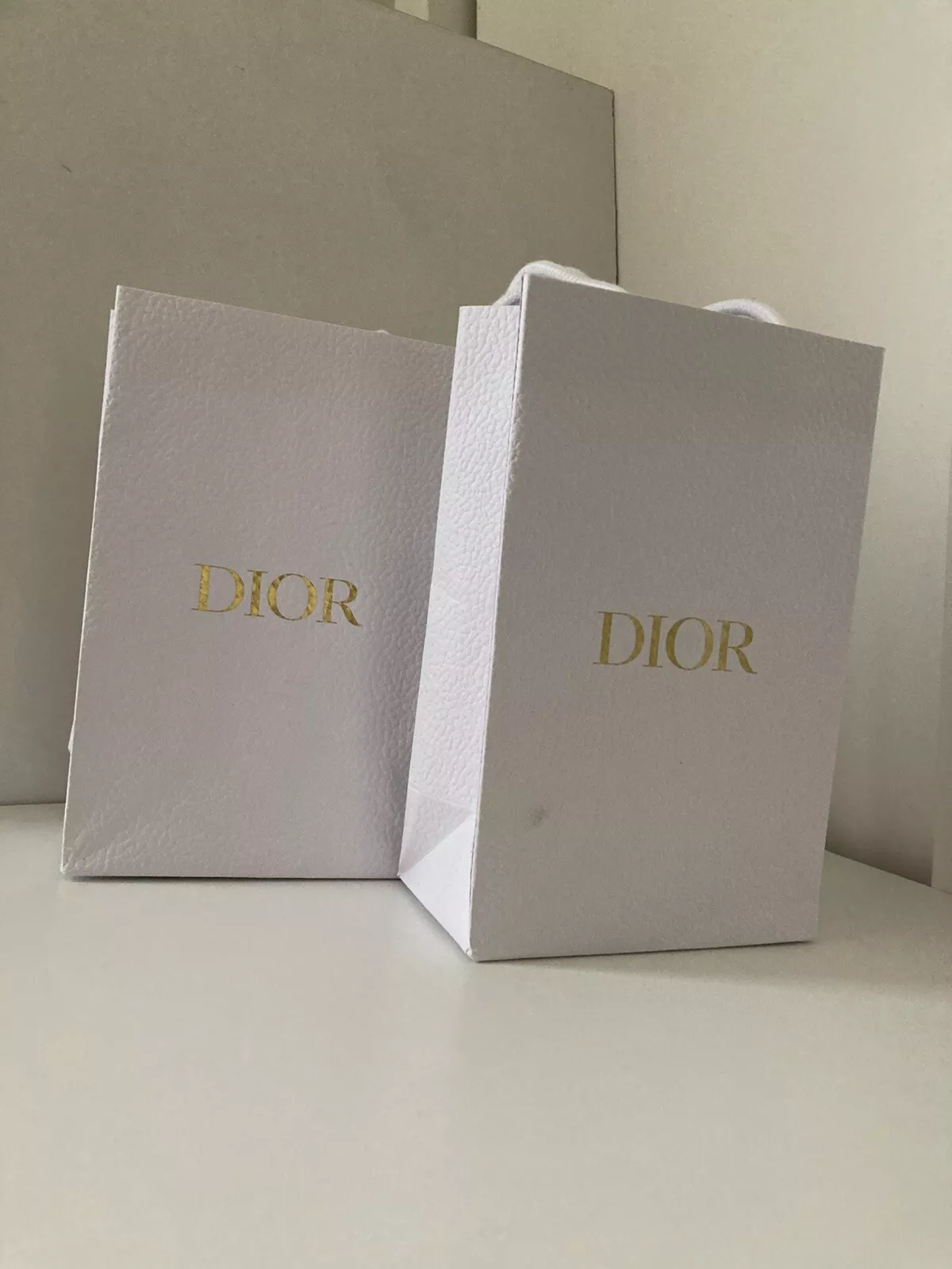 Sac vide cadeau Dior X 2