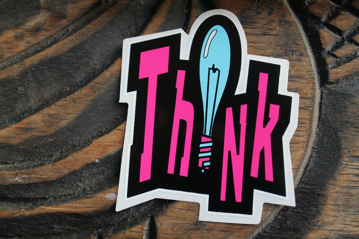 80s Think skateboard ロンT Vintage THINK Skateboards Tee Flame Old Skate - Etsy