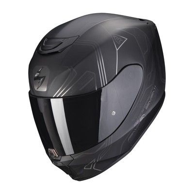 Scorpion EXO 391 Spada Mattschwarz-Chameleon Gr. XS Motorradhelm Integralhelm