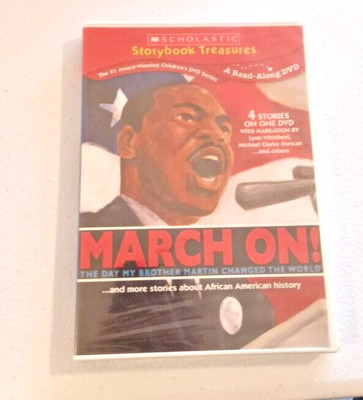 African American History DVD March On Martin Luther King Underground Railroad