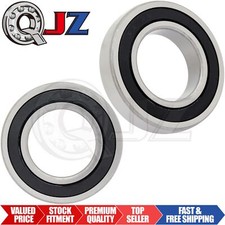 Qty.2 6211-2RS Radial/Deep Groove Ball Bearing 55mm ID x 100mm OD x 21mm W
