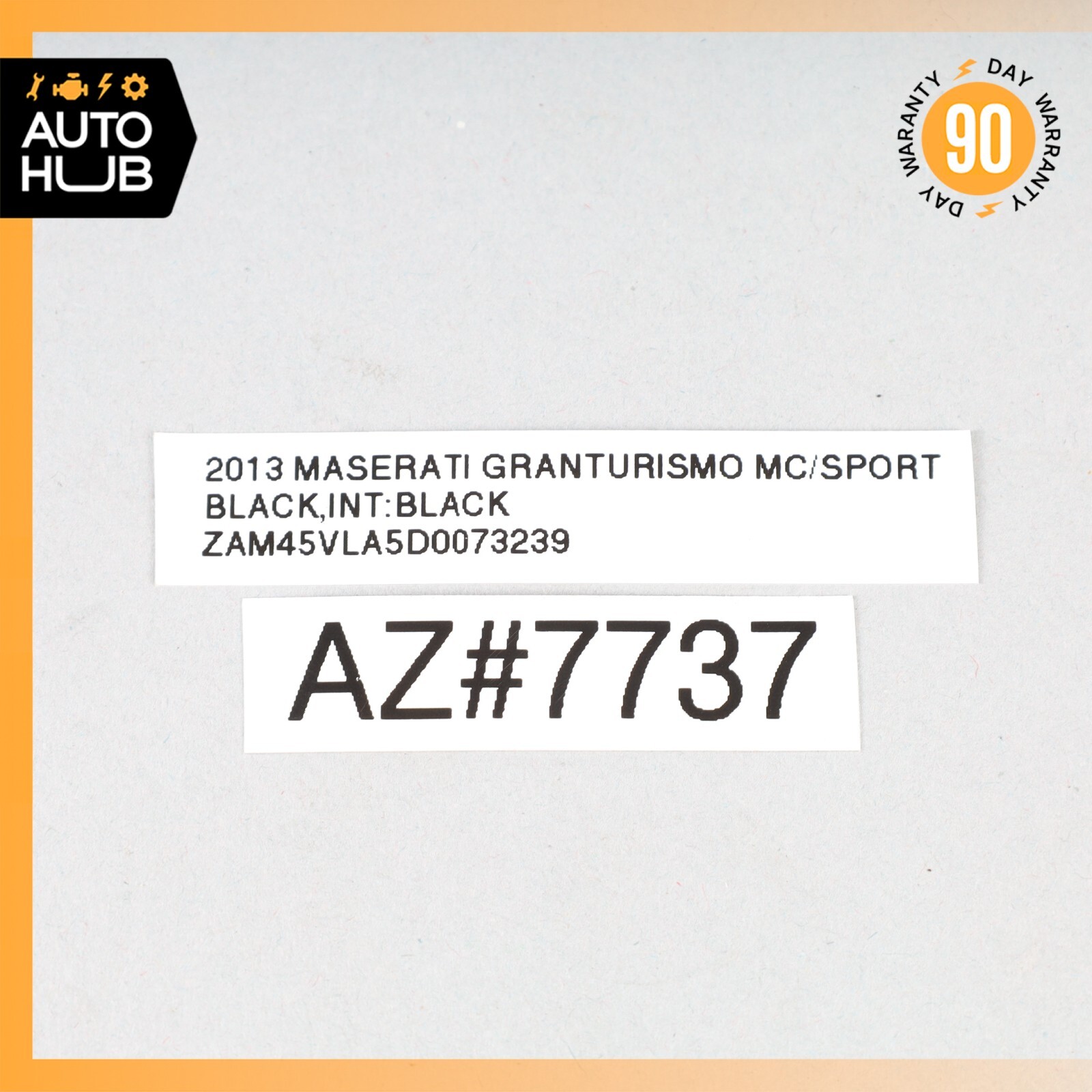 08-19 Maserati GranTurismo M145 Door Sound Speaker 512022 OEM