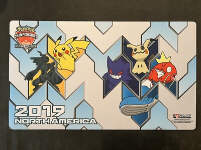 Pokemon 2019 North America NAIC Pikachu Zekrom Gengar Tag Team