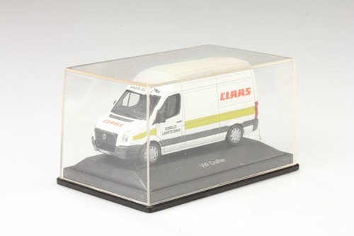 H0 Schuco hübscher VW Crafter Claas Landtechnik kaum Schmutz/Kratzer m. Box - Picture 5 of 8