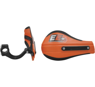 Enduro Engineering Composite Mount Roost Deflectors Orange w/Mounting 53-225