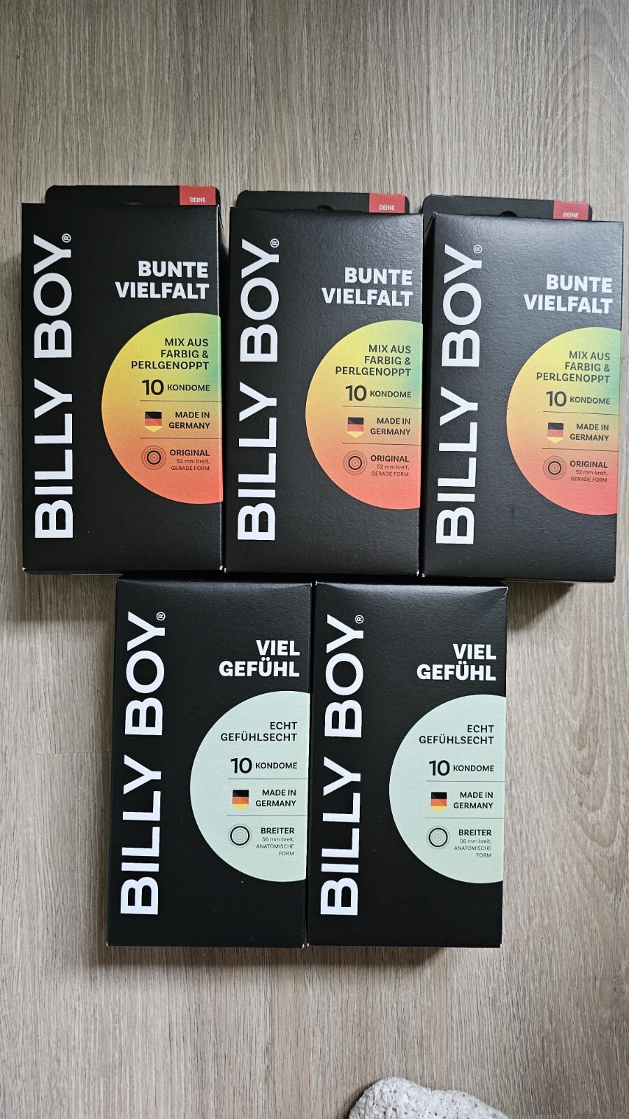 5x BILLY BOY KONDOME NEU