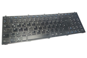 Tastatur Schwarz Deutsch QWERTZ Notebook, Model: Terra Mobile 1509p