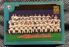 MLB 2000 Expos Topps 50 Years Baseball Card Vlad Guerrero / Jose Vidro