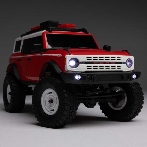 Axial AXI00006V2T6 1/24 SCX24 Ford Bronco 4X4 RTR Brushed Rock Crawler Red - Picture 9 of 12