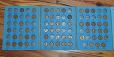 Early Collection LOT 1909-1940 Lincoln Wheat Cent Set Whitman Folder 9004