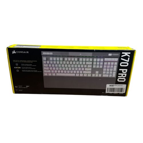 CORSAIR K70 PRO RGB Optical-Mechanical Gaming Keyboard, Backlit RGB LED -NEW - Picture 2 of 7