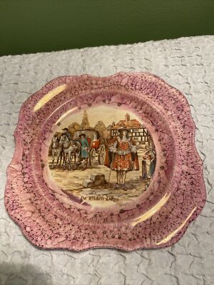 Sandland Ware England De Olden Days Mini Tray Rings Jewelry Vanity 