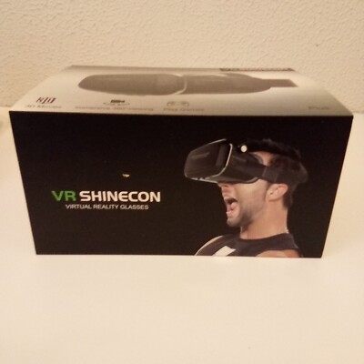 VR Shinecon Virtual Reality 3 D Movies 360 Degree Viewing Play Games Glasses New