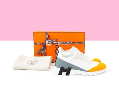 Hermes New Shoes NEW HERMES H MULTICOLOR BOUNCING 43 10 LEATHER