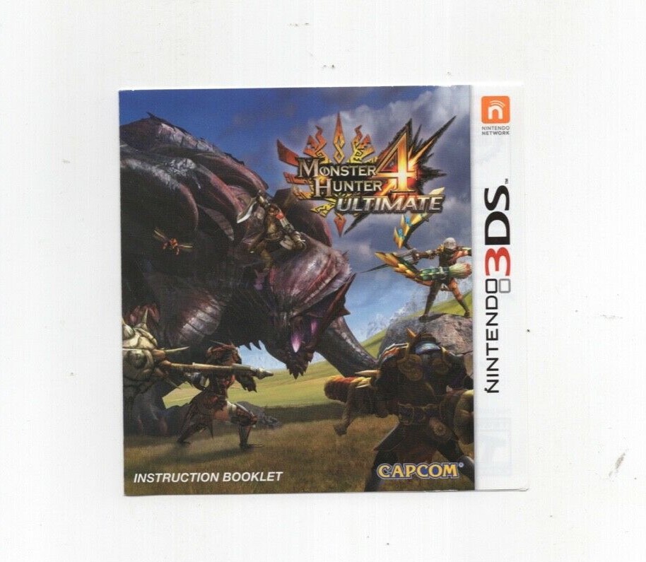 新品 未使用 3DS MONSTER HUNTER 4 ULTIMATE 北米版 Monster Hunter 4 Ultimate (3DS, 2015) for sale online | eBay