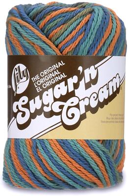 Lily Sugar 'N Cream Ombre Strickwolle Garn 56,7g - 2747 Capri Ombre