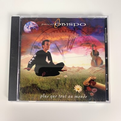 Plus Que Tout Au Monde by Pascal Obispo (CD, 1993 Epic) 12 tracks new case