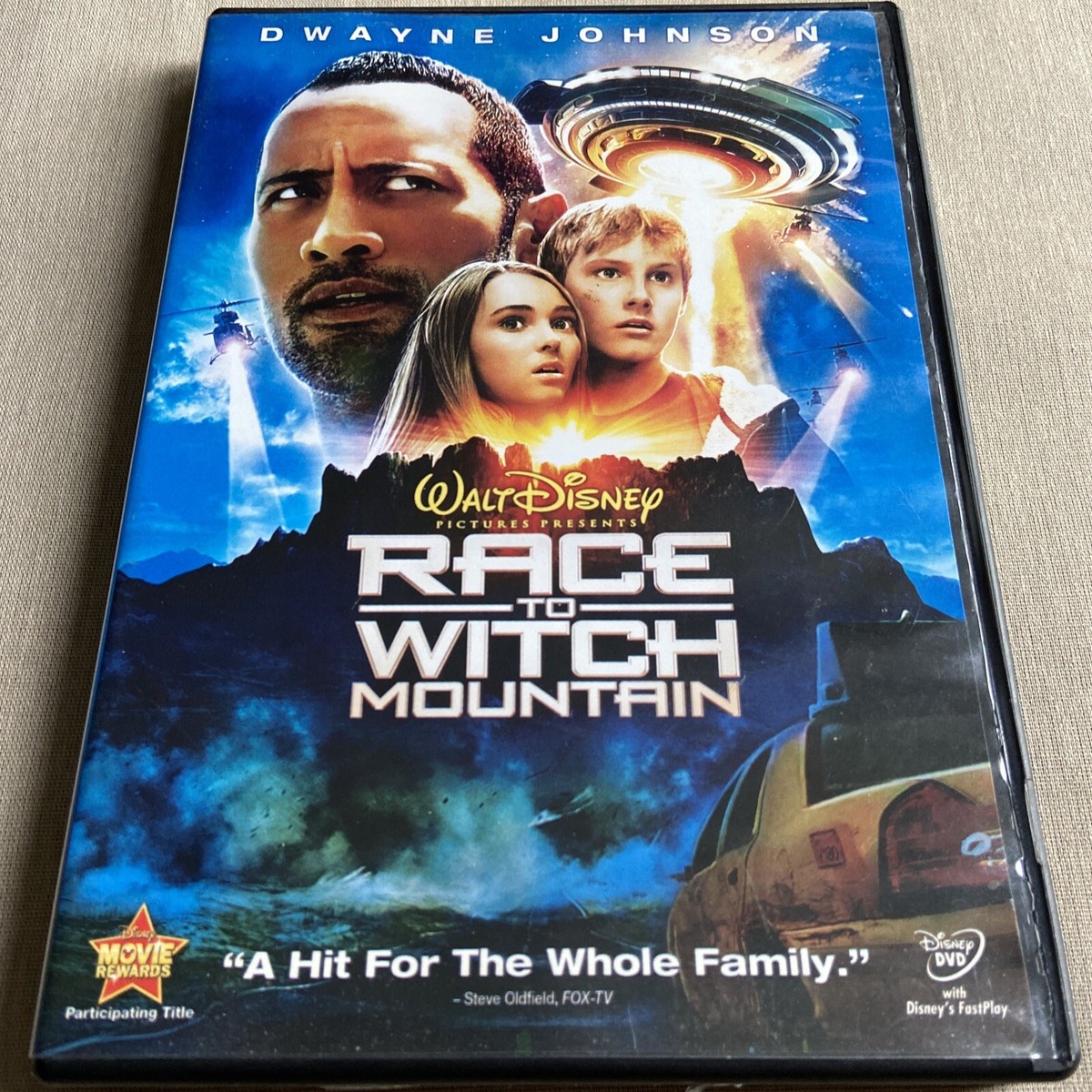 Race to Witch Mountain (DVD, 2009) Walt Disney Dwayne Johnson