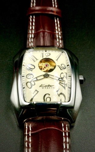 Nice Kolber Geneve Automatic Men’s watch. K9747. Special with show Mechanism. - 第 11/24 張圖片
