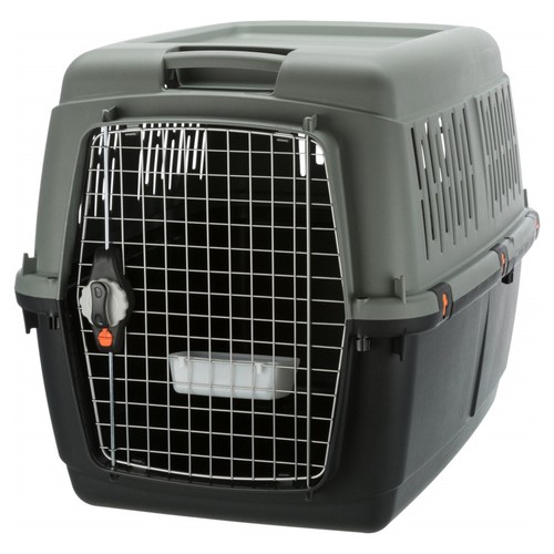 Trixie Be Eco Hunde Transportbox Giona anthrazit/grau-grün, diverse Größen, NEU - Bild 6 von 6