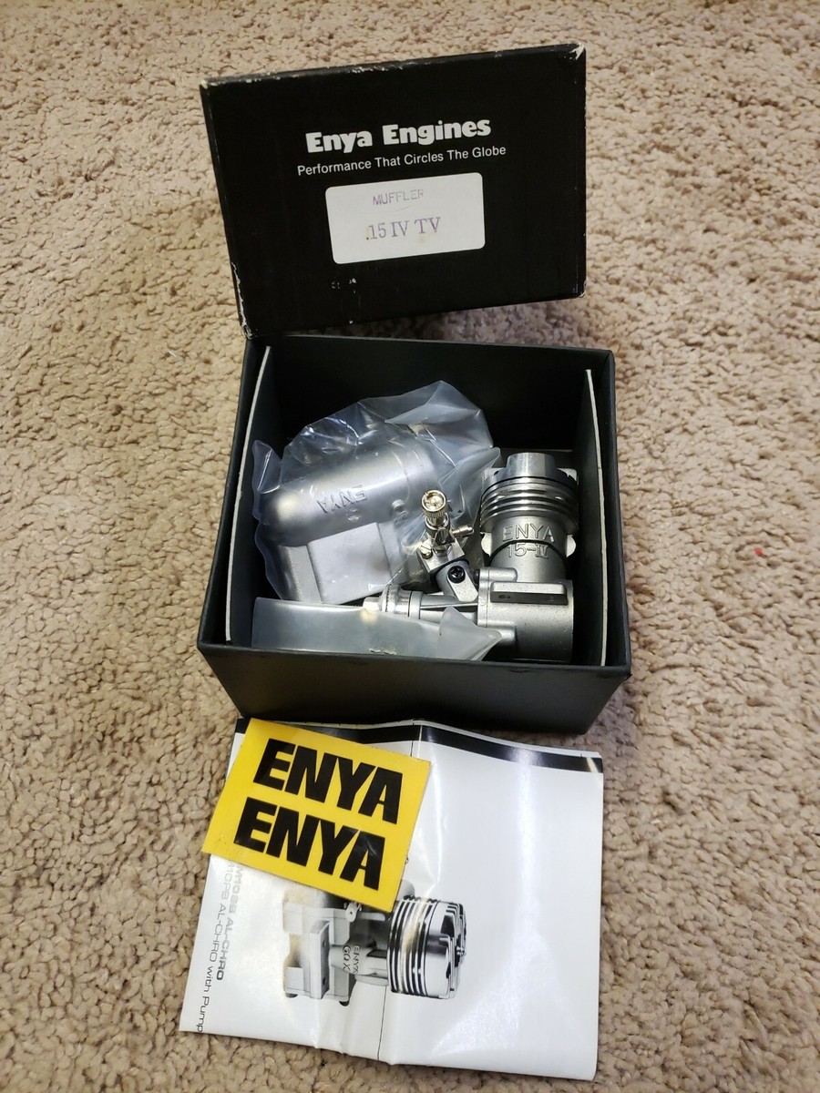 ラジコン飛行機 エンジン ENYA 15-Ⅳ T.V. ENYA Engine - enya .15 IV TV - New! | eBay