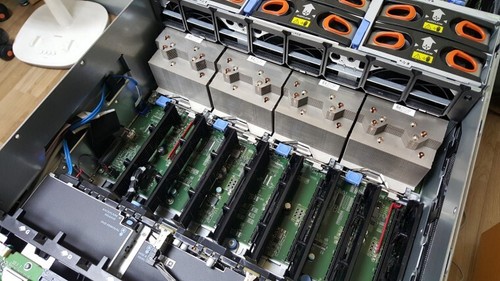 Dell Poweredge R910 4x E7-4870 2.40Ghz 40-CORE 512GB DDR3 240GB SSD+14x600GB 10K - Picture 4 of 5