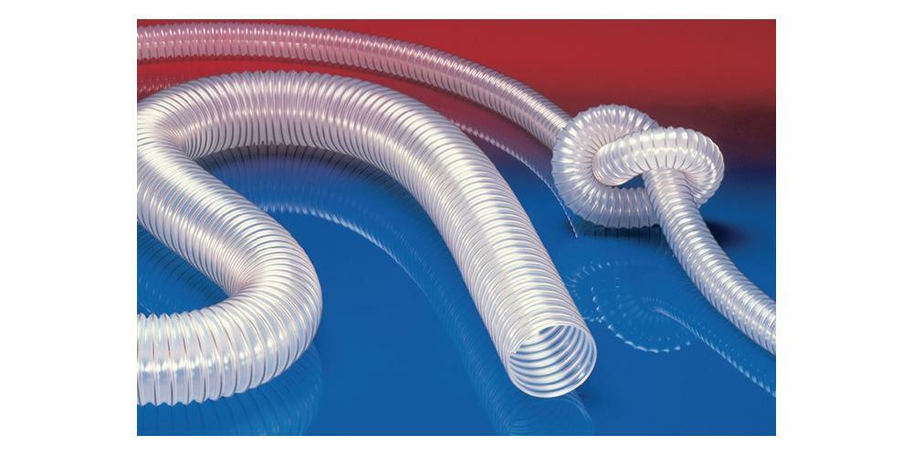 NORRES Absaug- und Gebläseschlauch PROTAPE® PUR 330 FOOD Innen-D. 250 mm Auße...