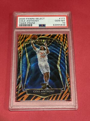 PSA10 COLE ANTHONY PRIZM SSP NBAカード PSA10 COLE ANTHONY PRIZM