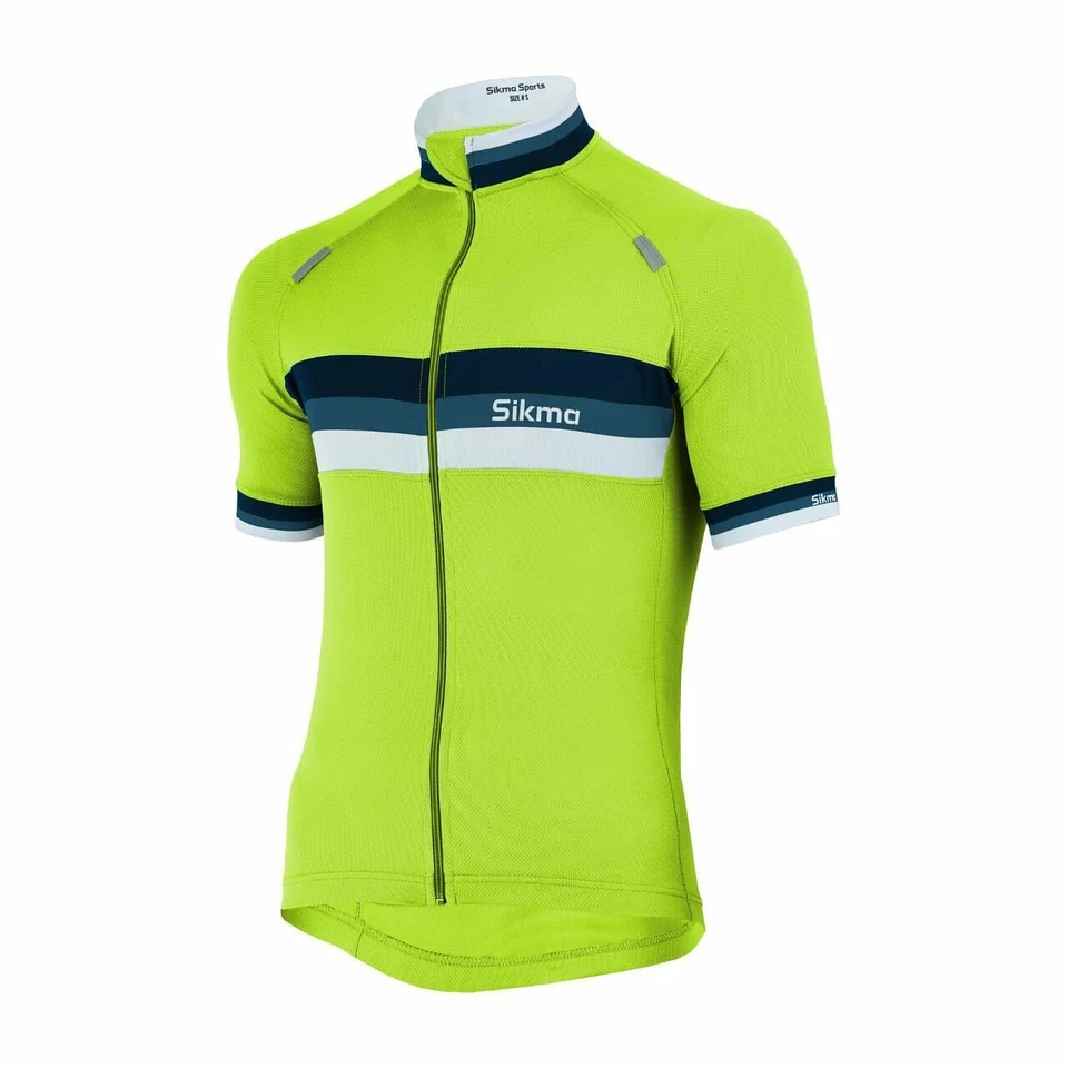 Mens Cycling Jersey Summer Short Sleeve Bicycle Breathable Racing Bike Jersey - Image 2 of 4