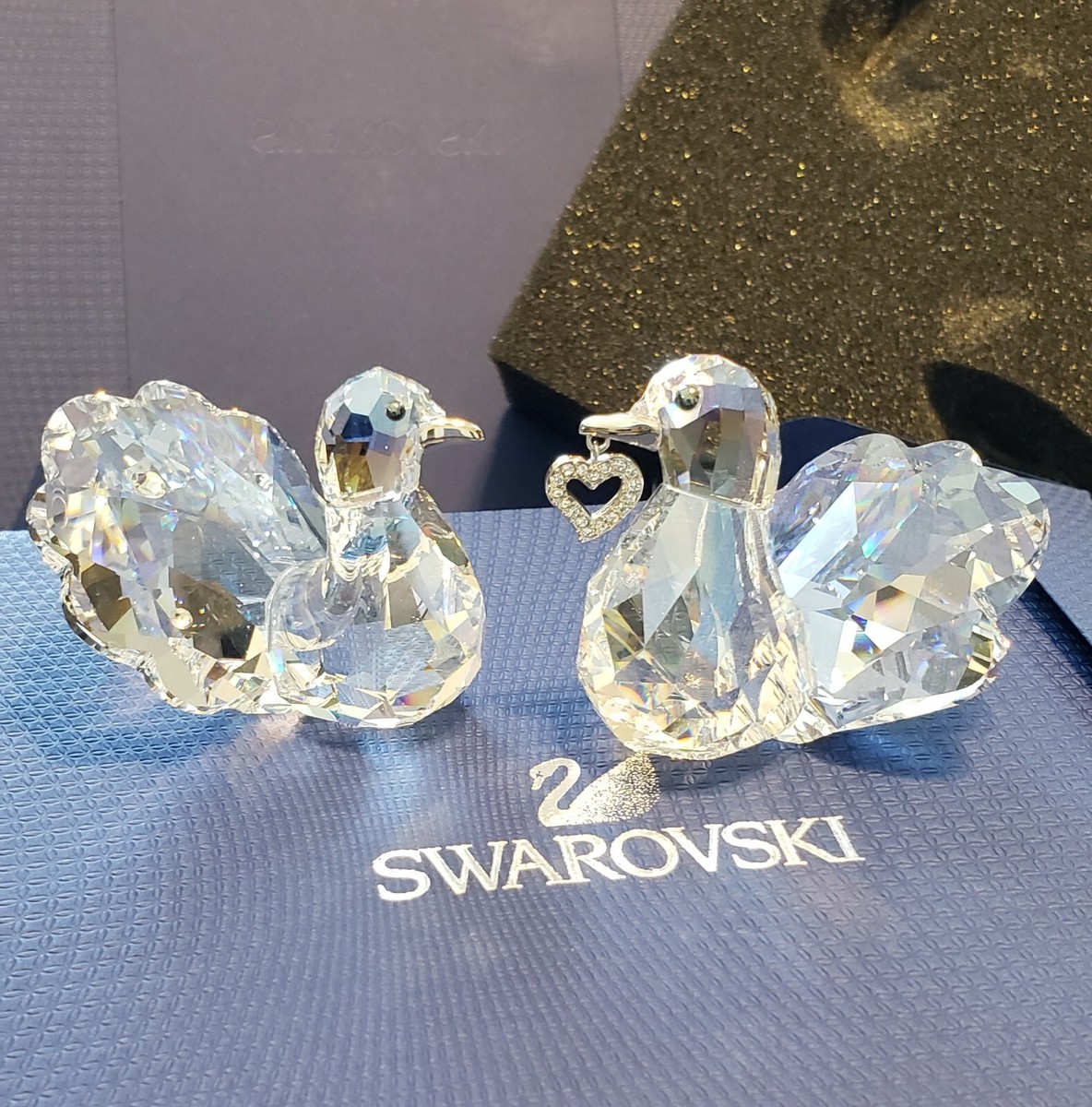 Swarovski Love Turtledoves Crystal Figurine - 1143415 - Retired | eBay