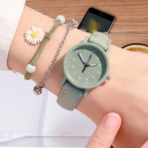 Mujeres Informales Relojes de Pulsera Reloj Cuarzo Analógico Correa de Cuero Moda Reloj Regalo - Imagen 6 de 20