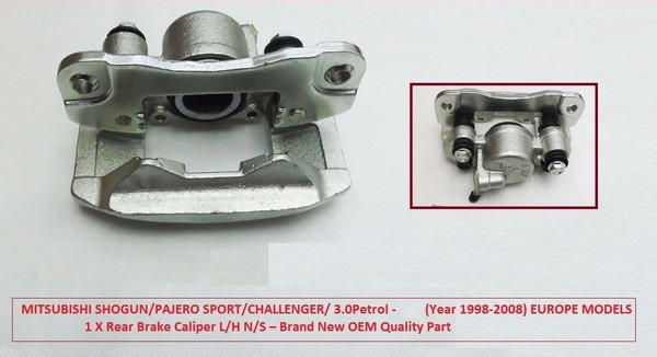 FüR Mitsubishi Shogun Sport K94 2.5TD/K96-3.0P Bremssattel Hinten Lh (1998-2008-image