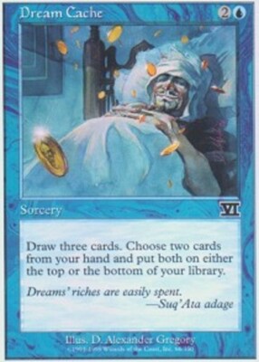 card cache mtg Dream Cache ~ Damaged 6th Edition Sixth MTG Magic UltimateMTG Blue Card