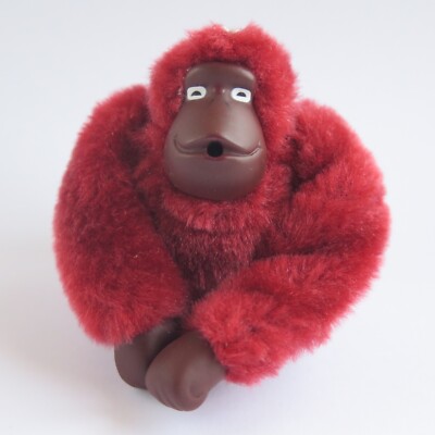 Kipling Schlüsselanhänger ROTER AFFE ''ELVI'' | Medium 6,5 cm | Kipling Tasche Keychain