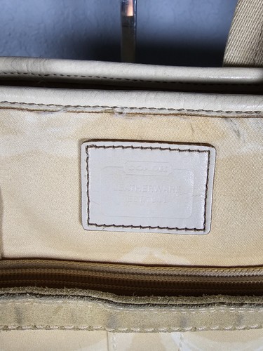 Coach Signature Scribble Canvas Tote L05M-250 - Picture 2 of 12