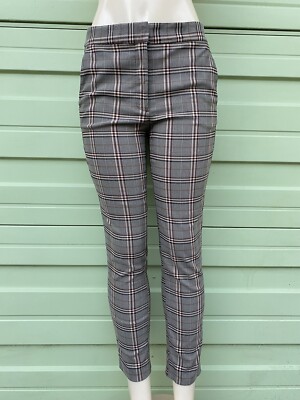 zara checkered pants